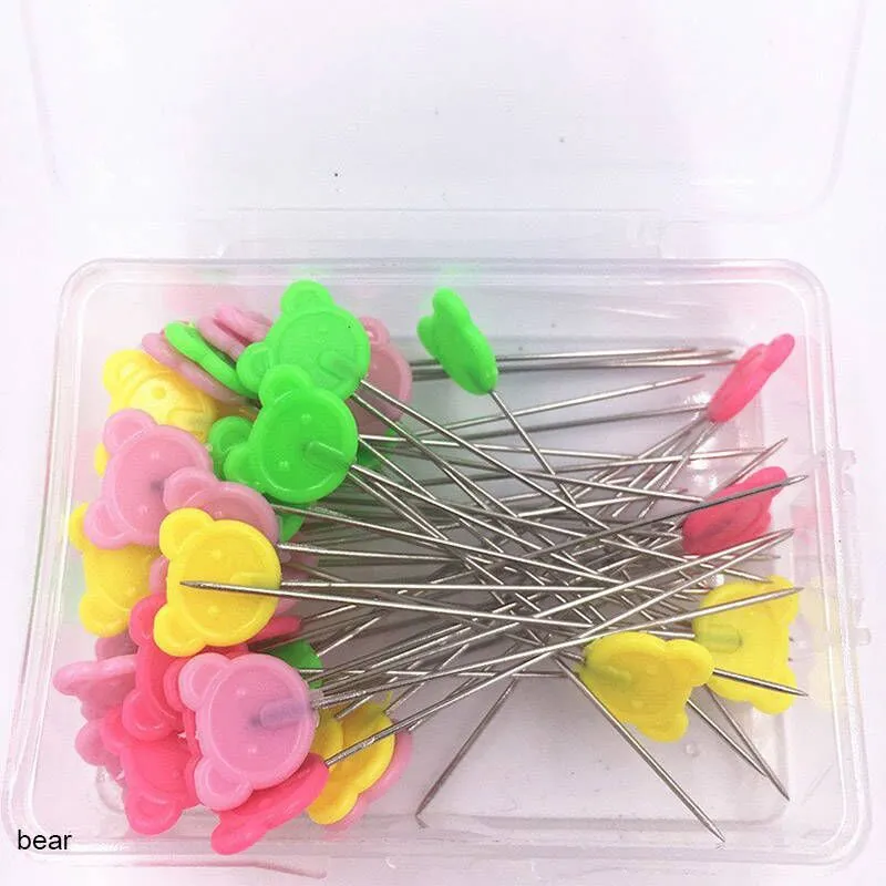 100Pcs Stainless Steel Dressmaking Pins Embroidery Patchwork Pins Accessories Tools Sewing Marker Ne