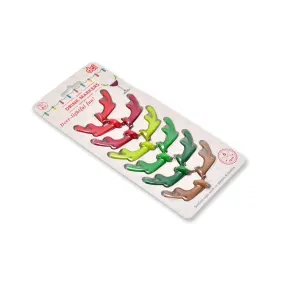 1723 Silicone Deer Drink Marker, Safe 16PCS Wine Glass Identification Tag Lightweight Unique Durable for Party