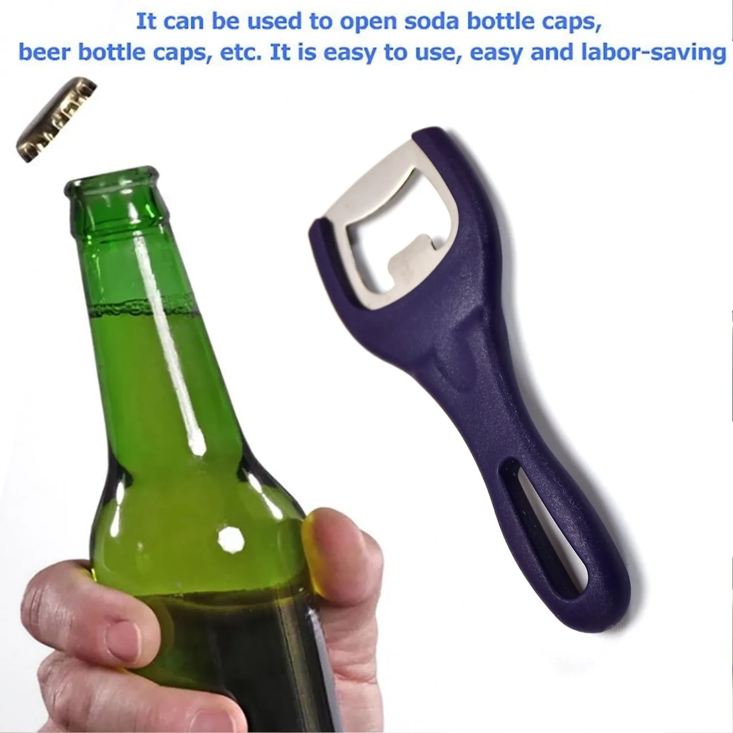 2529 Stainless Steel Bottle Opener 14cm