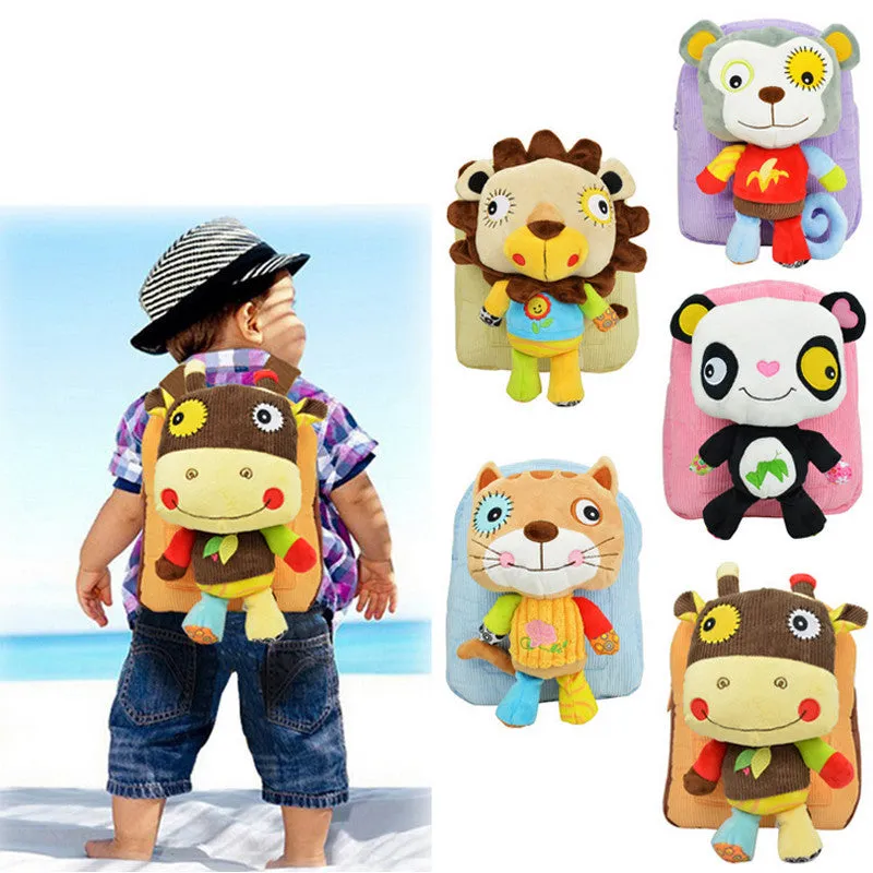 25cm Cute Cartoon Figures Kids Backpack - Free Shipping to N.A.