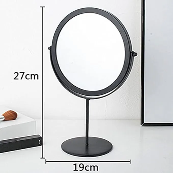 3 Modes LED Makeup Mirror with Storage Base-14298Pink(SA2405-161)