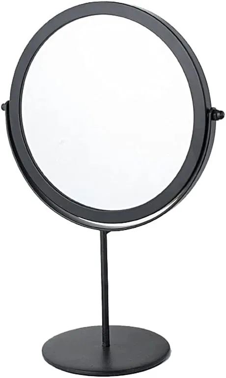 3 Modes LED Makeup Mirror with Storage Base-14298Pink(SA2405-161)