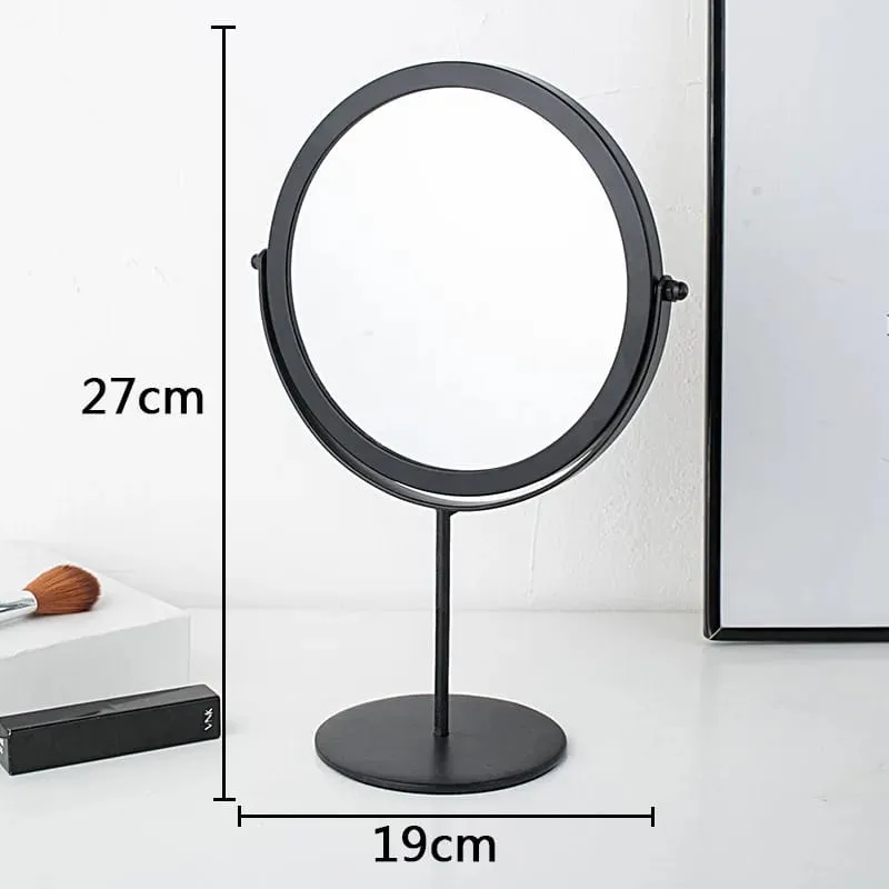 3 Modes LED Makeup Mirror with Storage Base-14298Pink(SA2405-161)