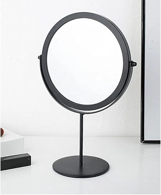 3 Modes LED Makeup Mirror with Storage Base-14298Pink(SA2405-161)