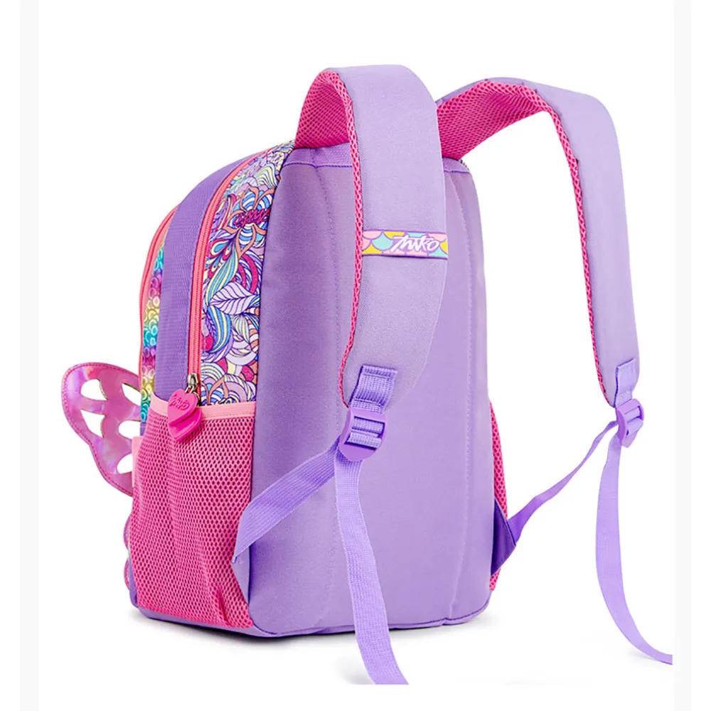 3D Rainbow Butterfly Children's Backpack Cute Colorful Primary School Girls Backpack