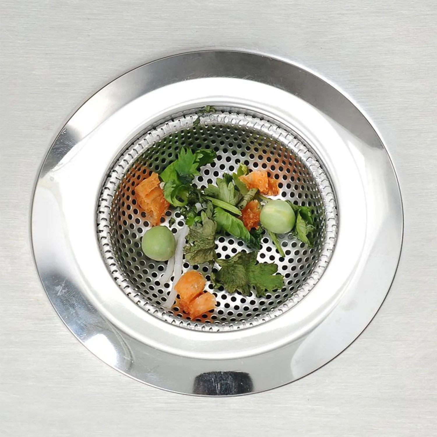 4748 Stainless Steel Sink / Wash Basin Drain Strainer (1Pc Only)