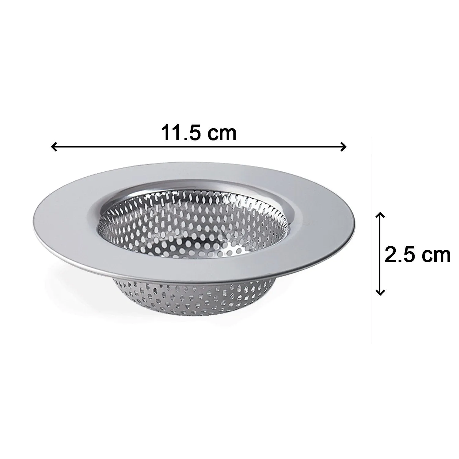 4748 Stainless Steel Sink / Wash Basin Drain Strainer (1Pc Only)