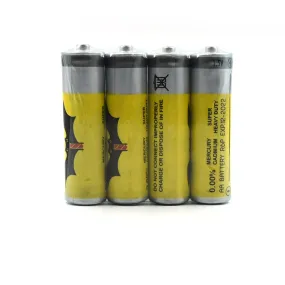 6121 4Pc AA Battery and power cells used in technical devices such as T.V remote, torch etc for their functioning.