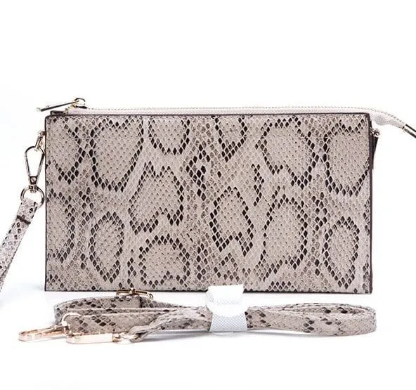 7070 Jaylene Three Compartments Crossbody Bag