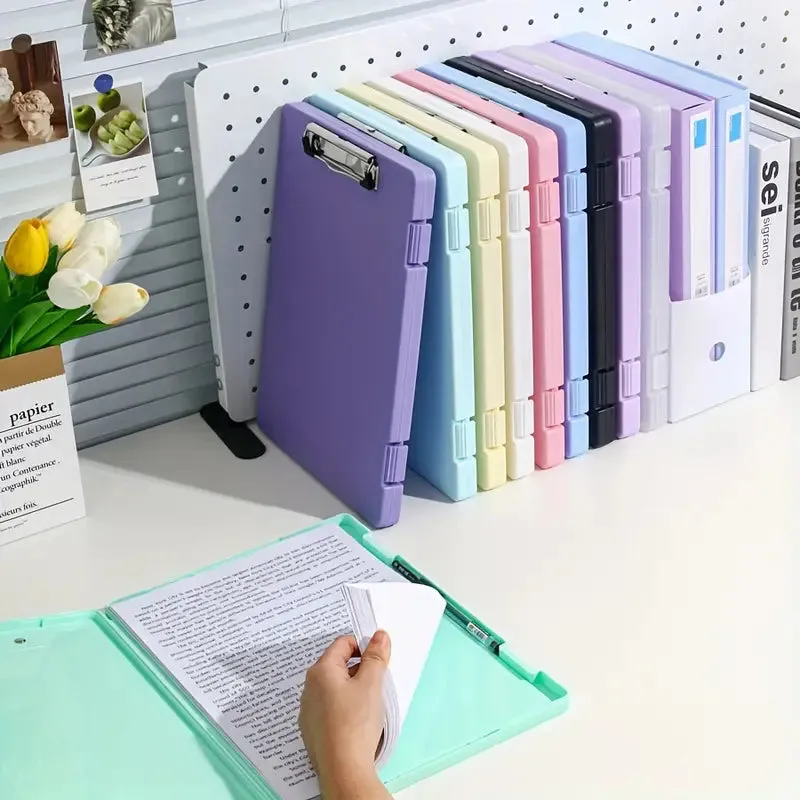 A4 Clip Board With Internal Document Storage