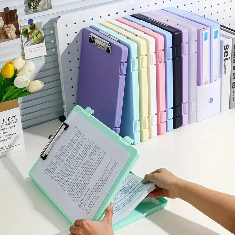 A4 Clip Board With Internal Document Storage