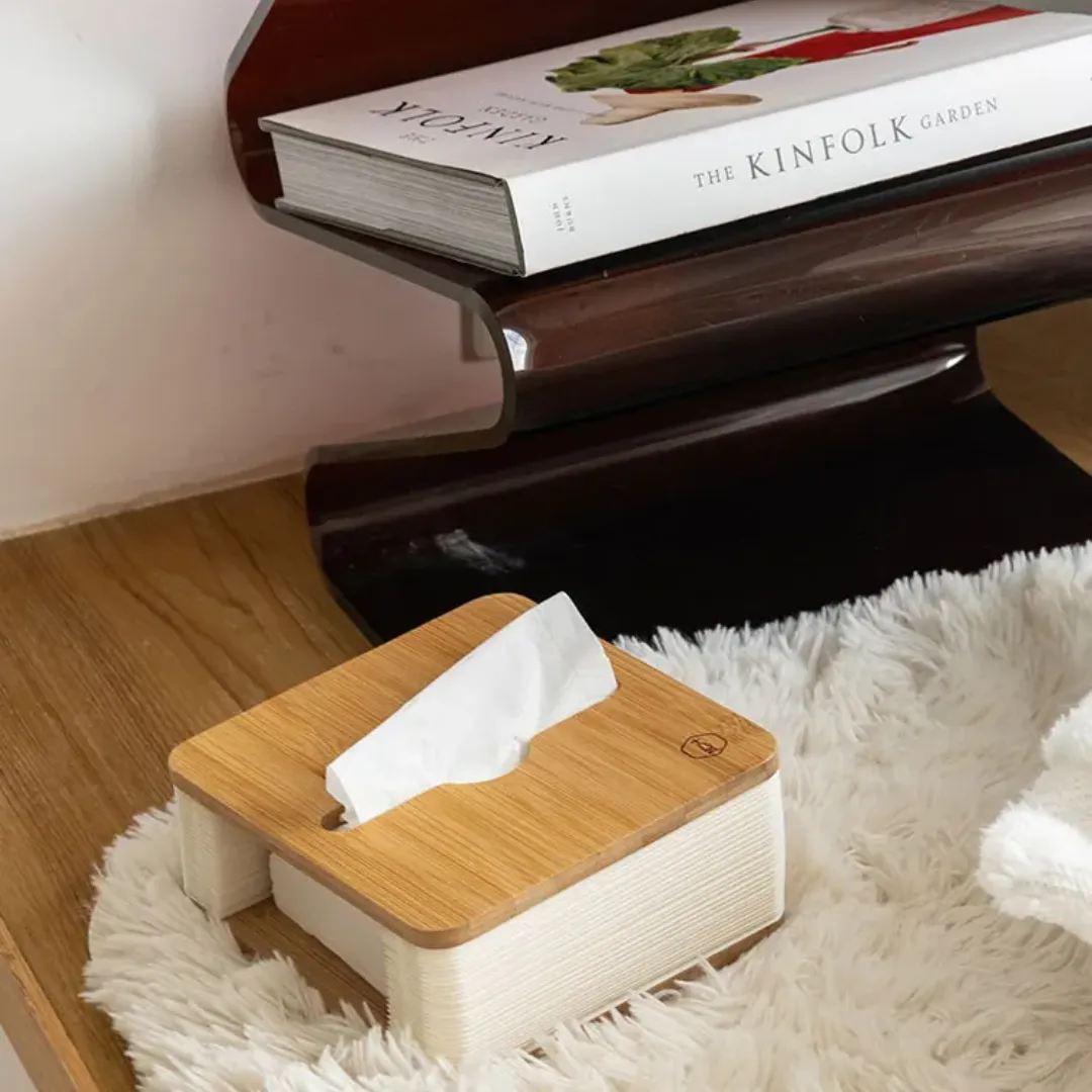 Accordion Paper Retractable Nordic Tissue Box