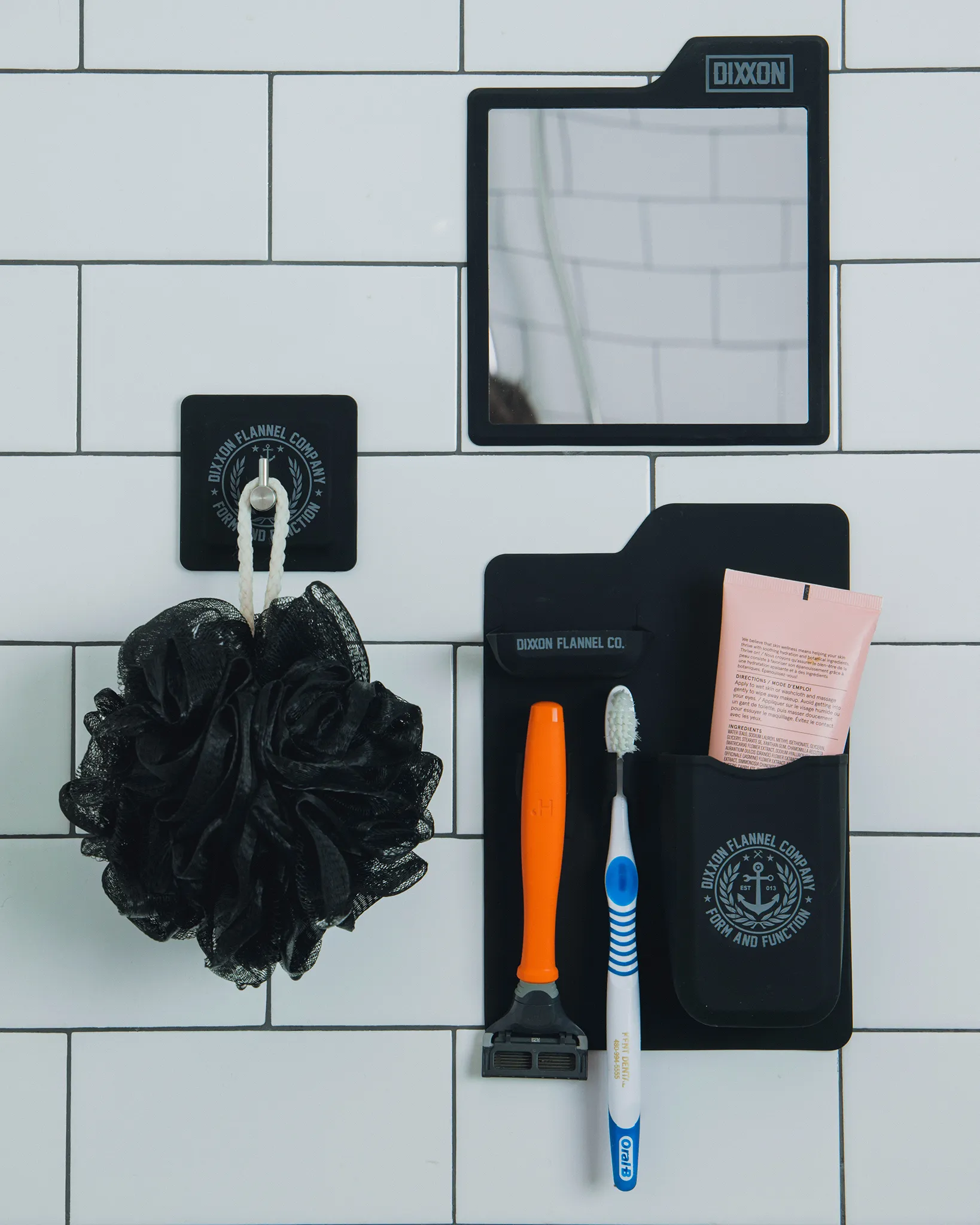 Adhesive Razor Tray - Black