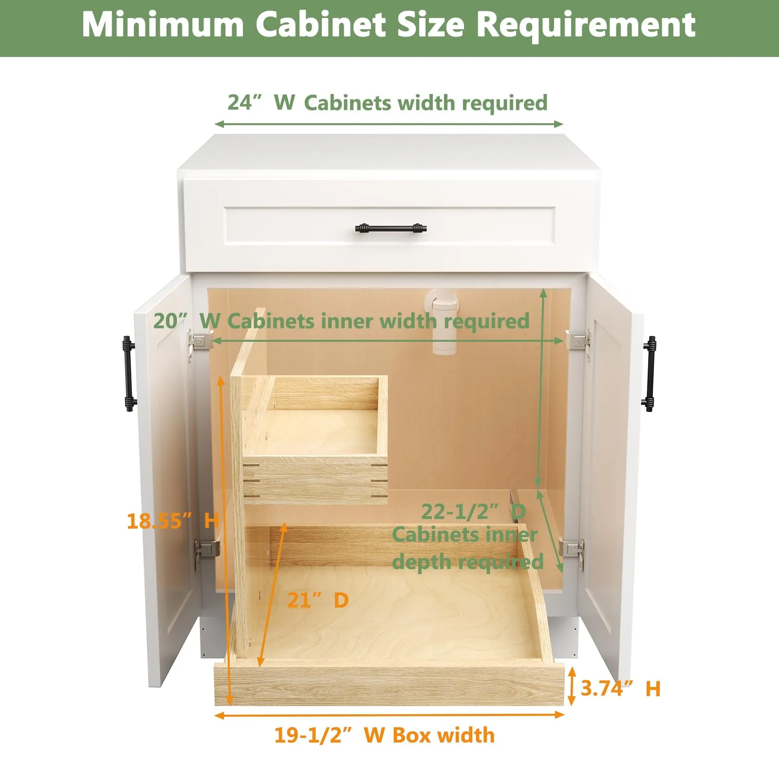 Adjustable Multi-Purpose Under Sink Organizer