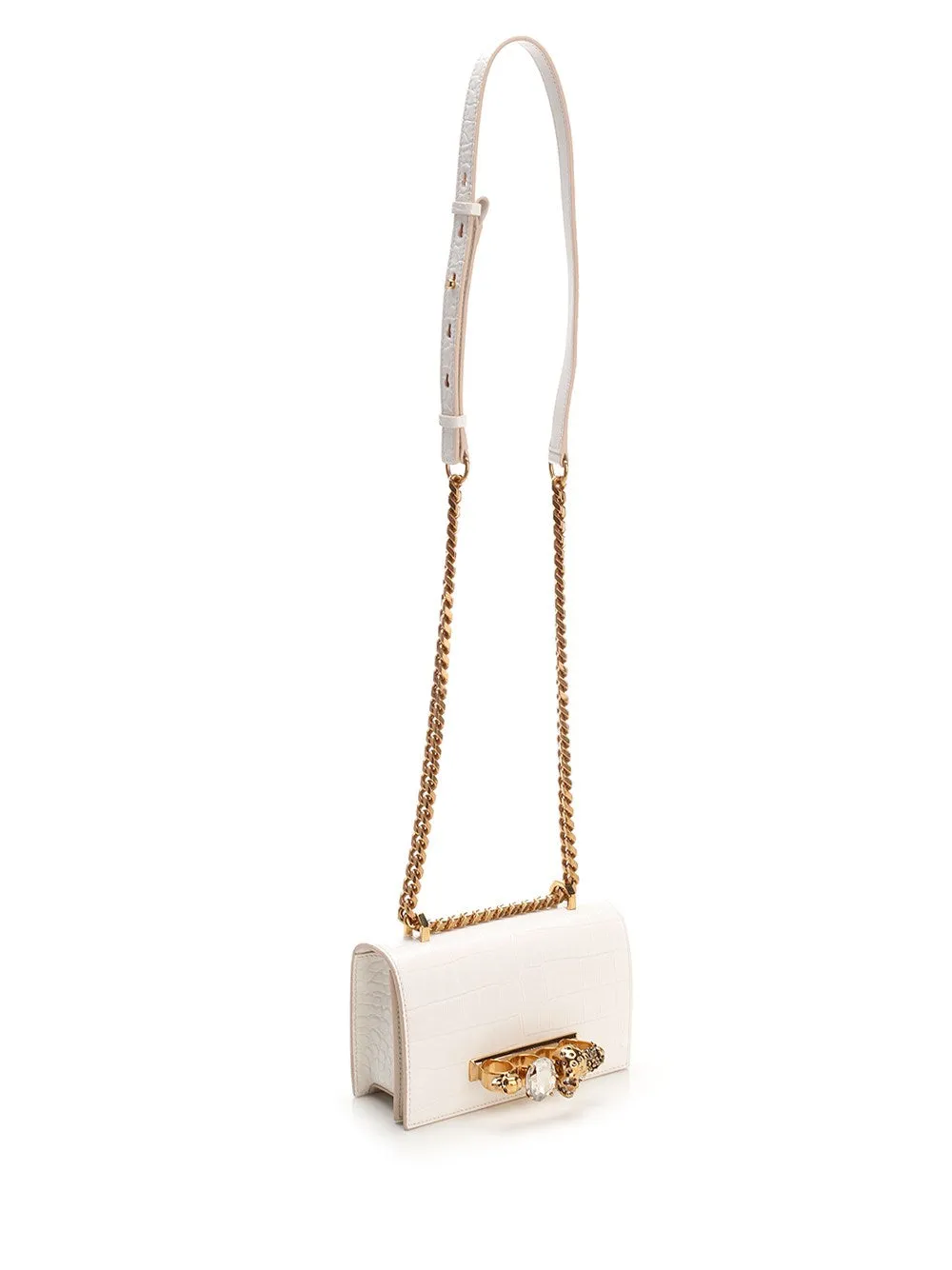 Alexander McQueen Jewelled Mini Crossbody Bag