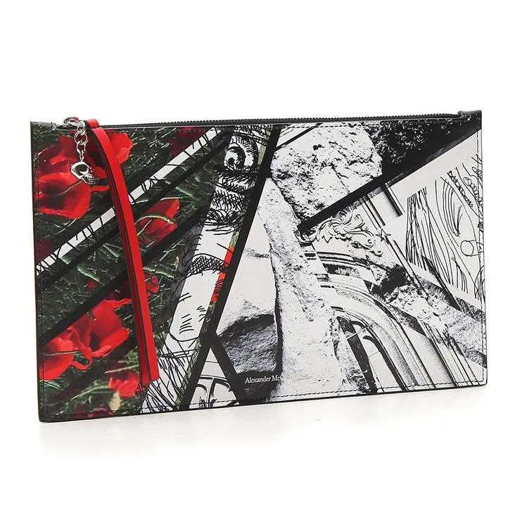 Alexander McQueen Printed Clutch Bag