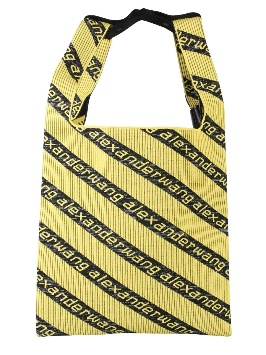 Alexander Wang Logo Jacquard Tote Bag