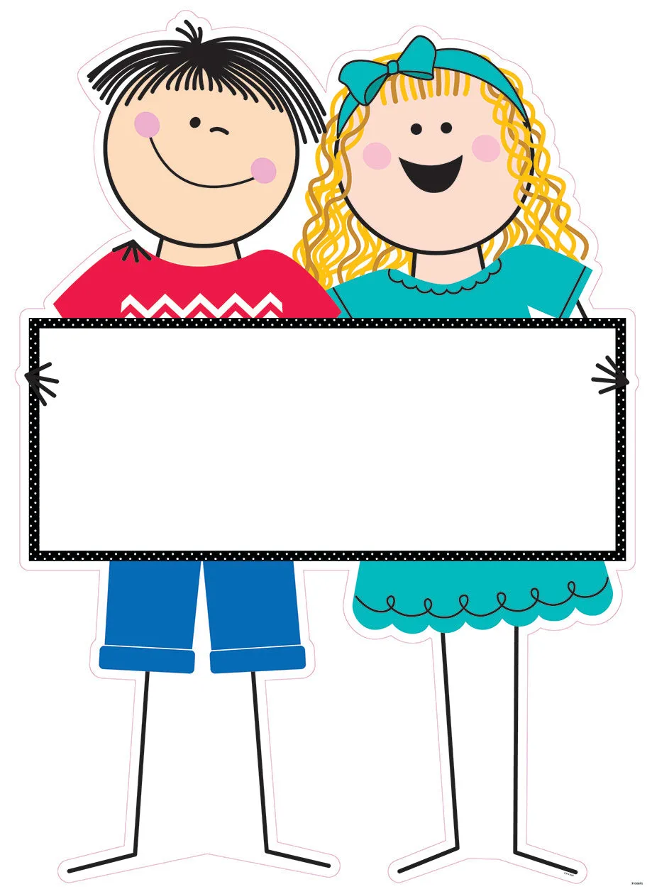 All Are Welcome Bulletin Board Set (Stick Kids)