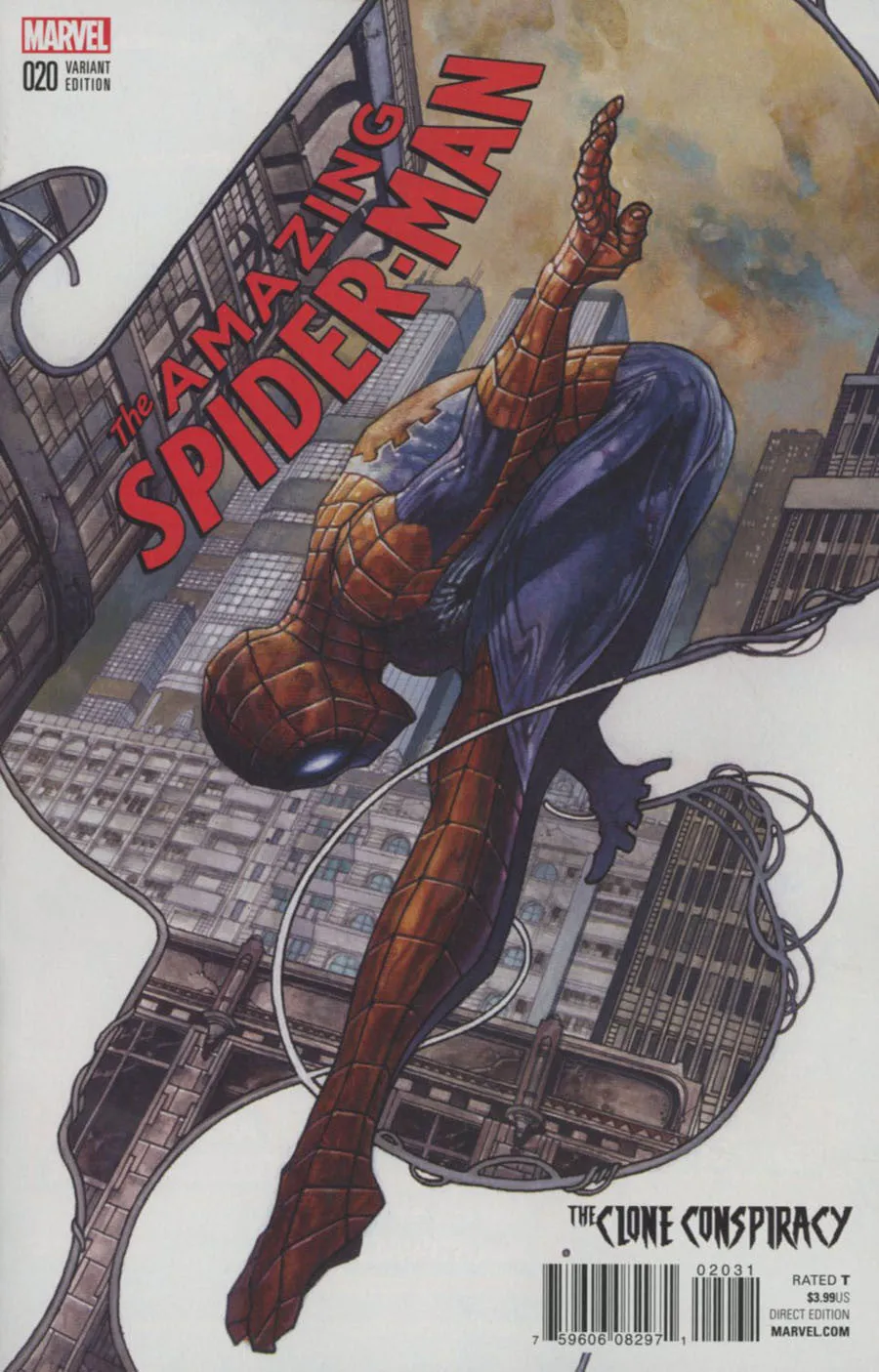 Amazing Spider-Man Vol 4 #20 Cover B Incentive Variant Cover (Clone Conspiracy Tie-In)  *NM *