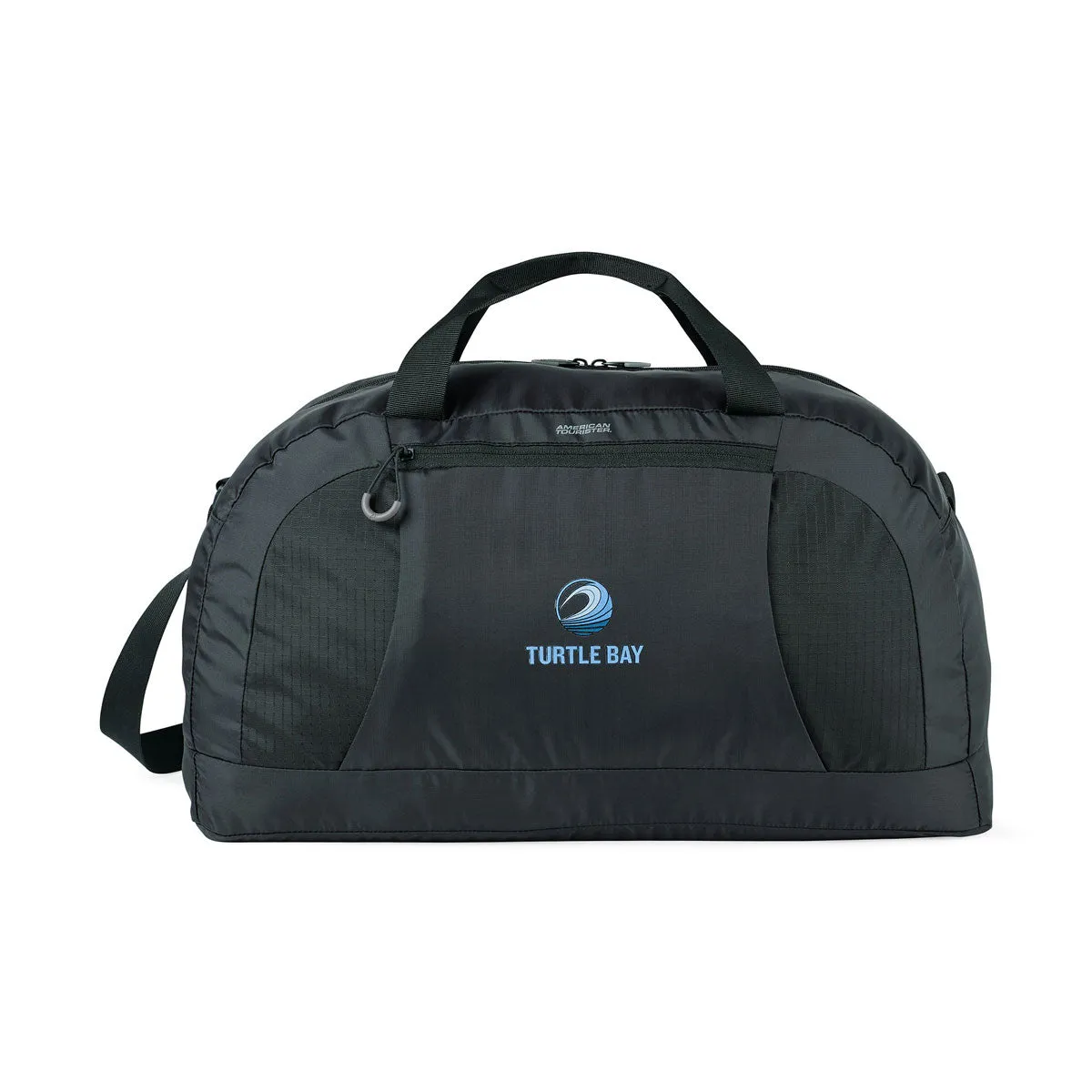 American Tourister Black Voyager Packable Duffel