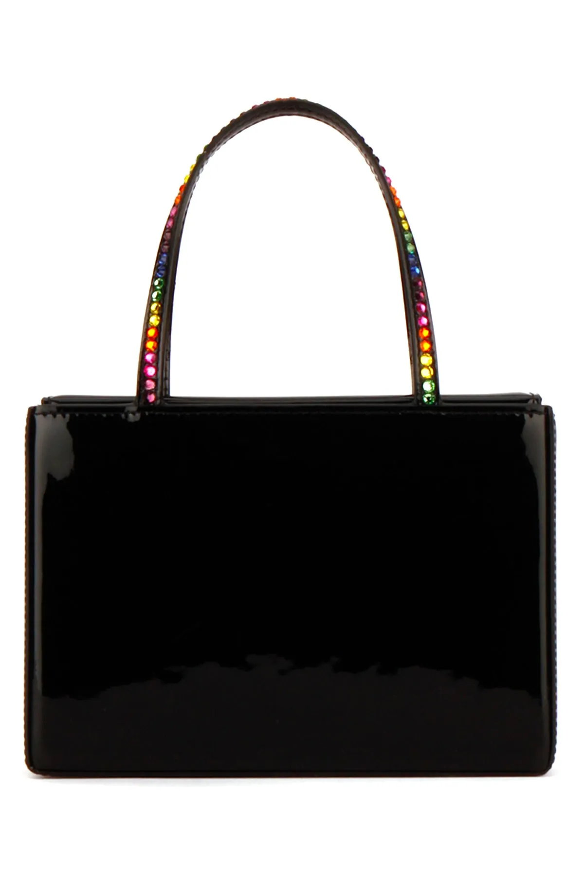 Amina Muaddi Amini Gilda Rainbow Crystal Tote Bag