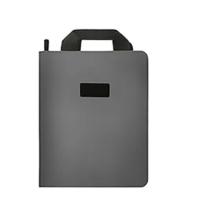 AMS-PNFO 301 Dosse A4 Portfolio with Handle Grey-Black