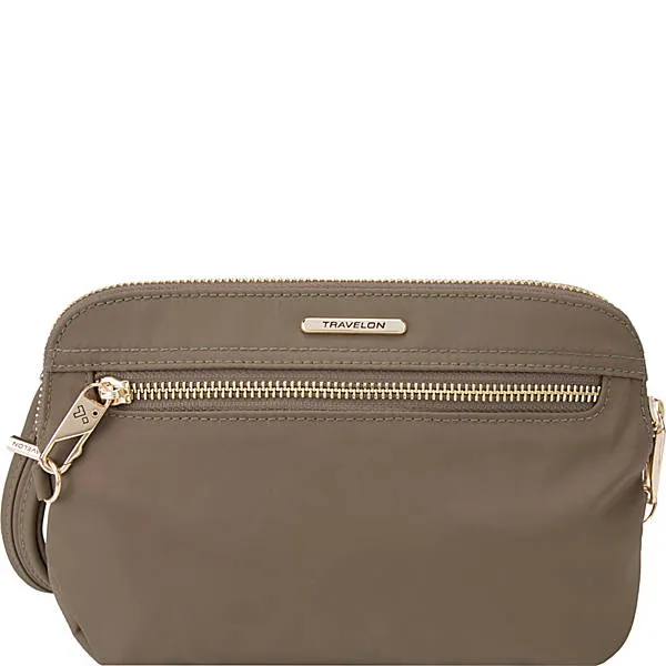 Anti-Theft Tailored Convertible Crossbody Clutch