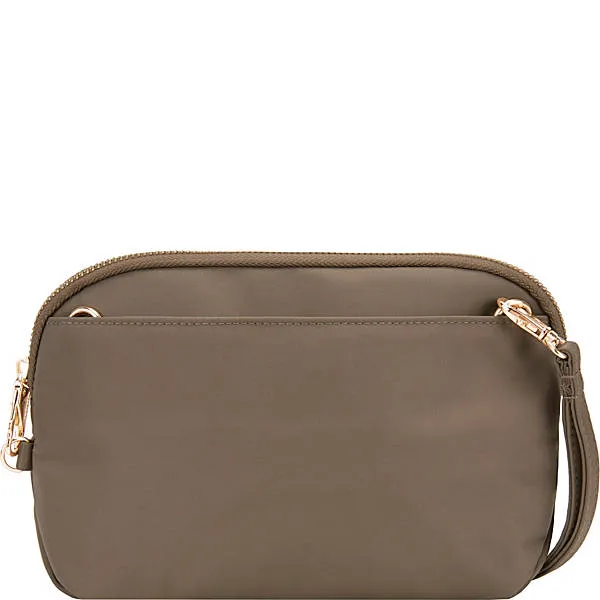 Anti-Theft Tailored Convertible Crossbody Clutch