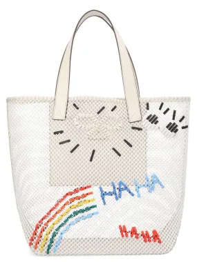 Anya Hindmarch Woven Mesh Tote Bag