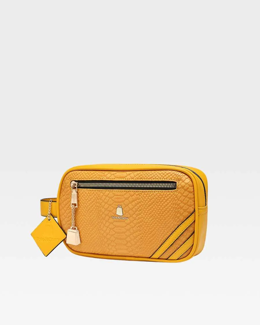 Apollo 1 Toiletry Bag in Mustard