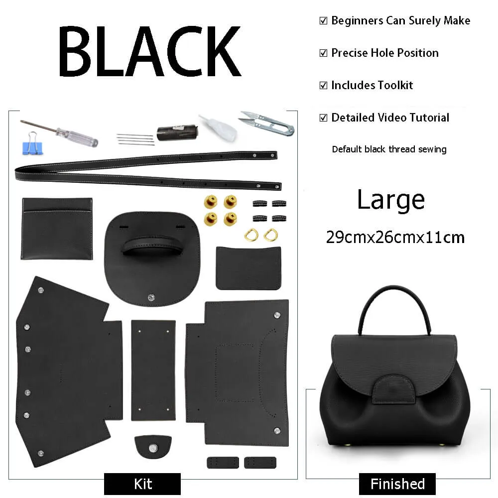 BABYLON™ Leather Handbag Polene Bag DIY Kit