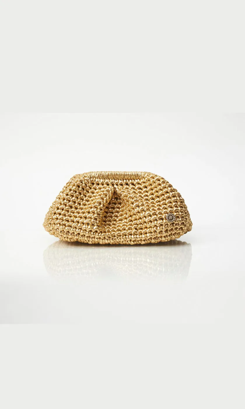 Basilica Clutch -  Gold