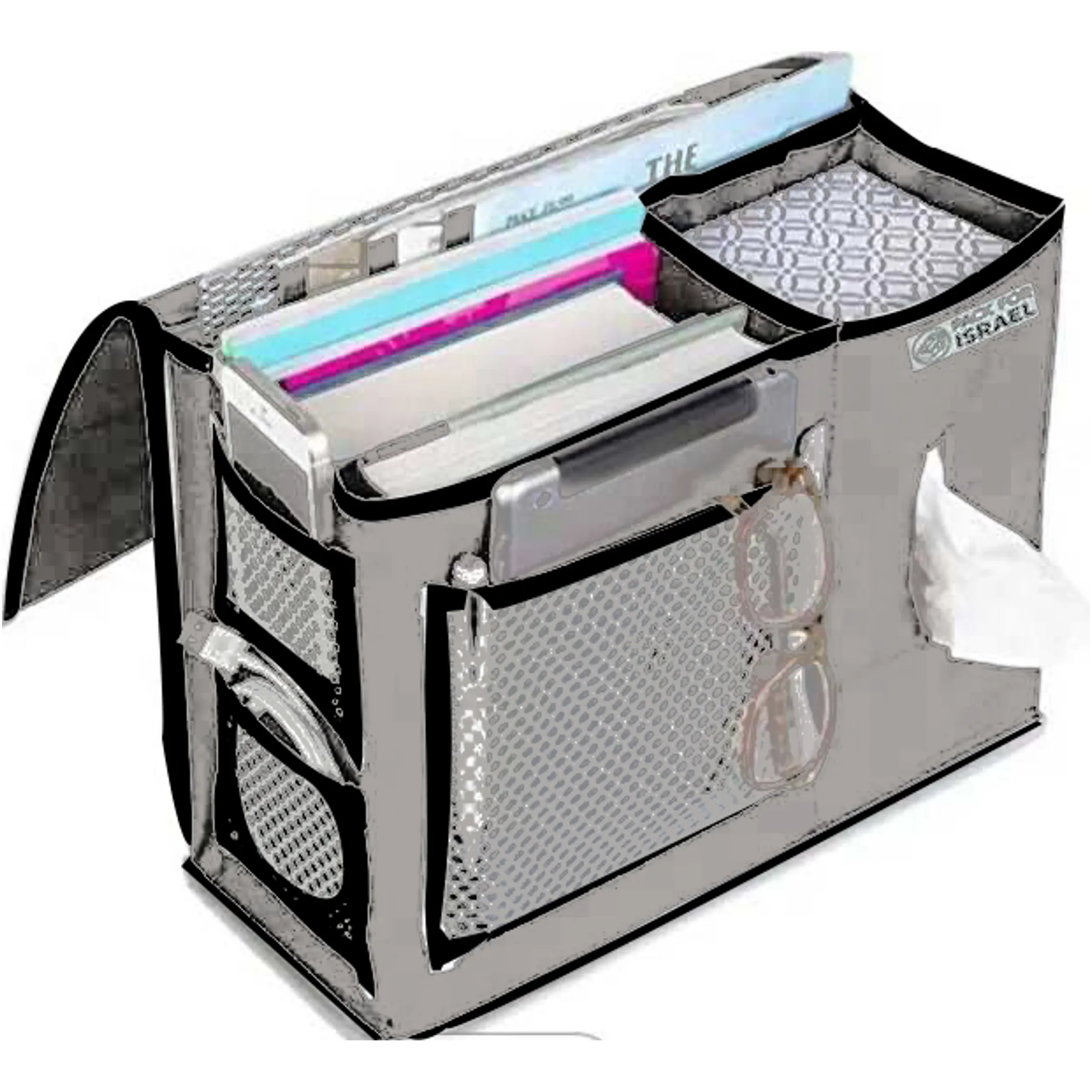 Bedside Caddy Storage Organizer