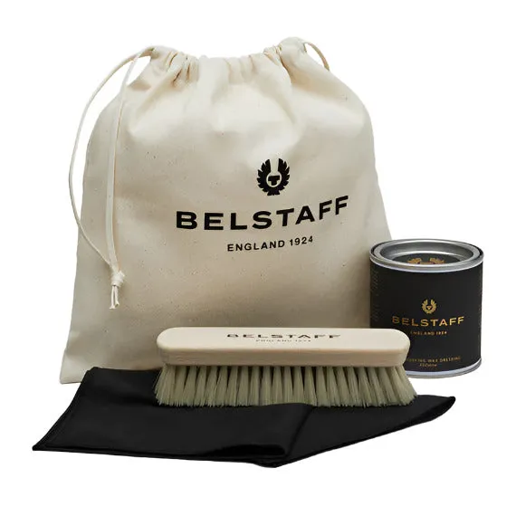 Belstaff Rewaxing Kit Including Wax, Brush & Bag