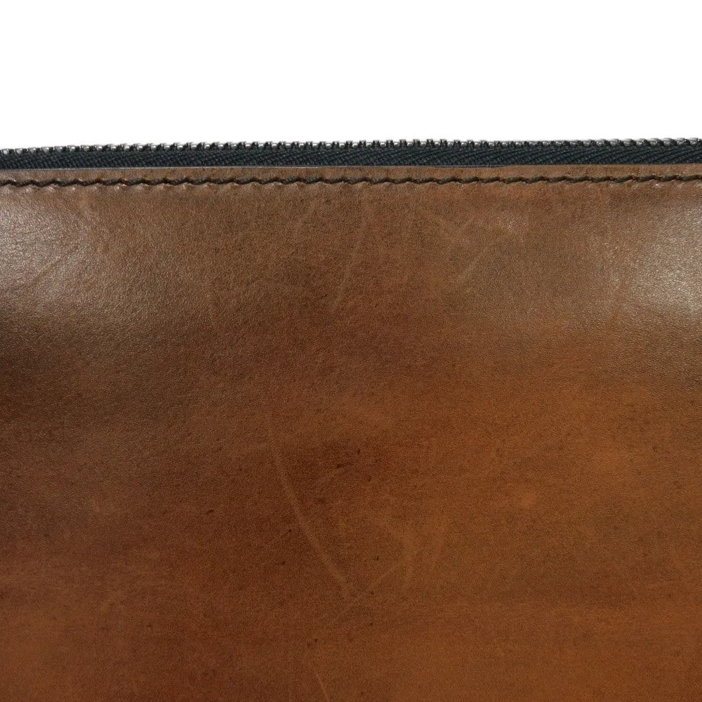 Berluti Nino XL Scritto Leather Clutch