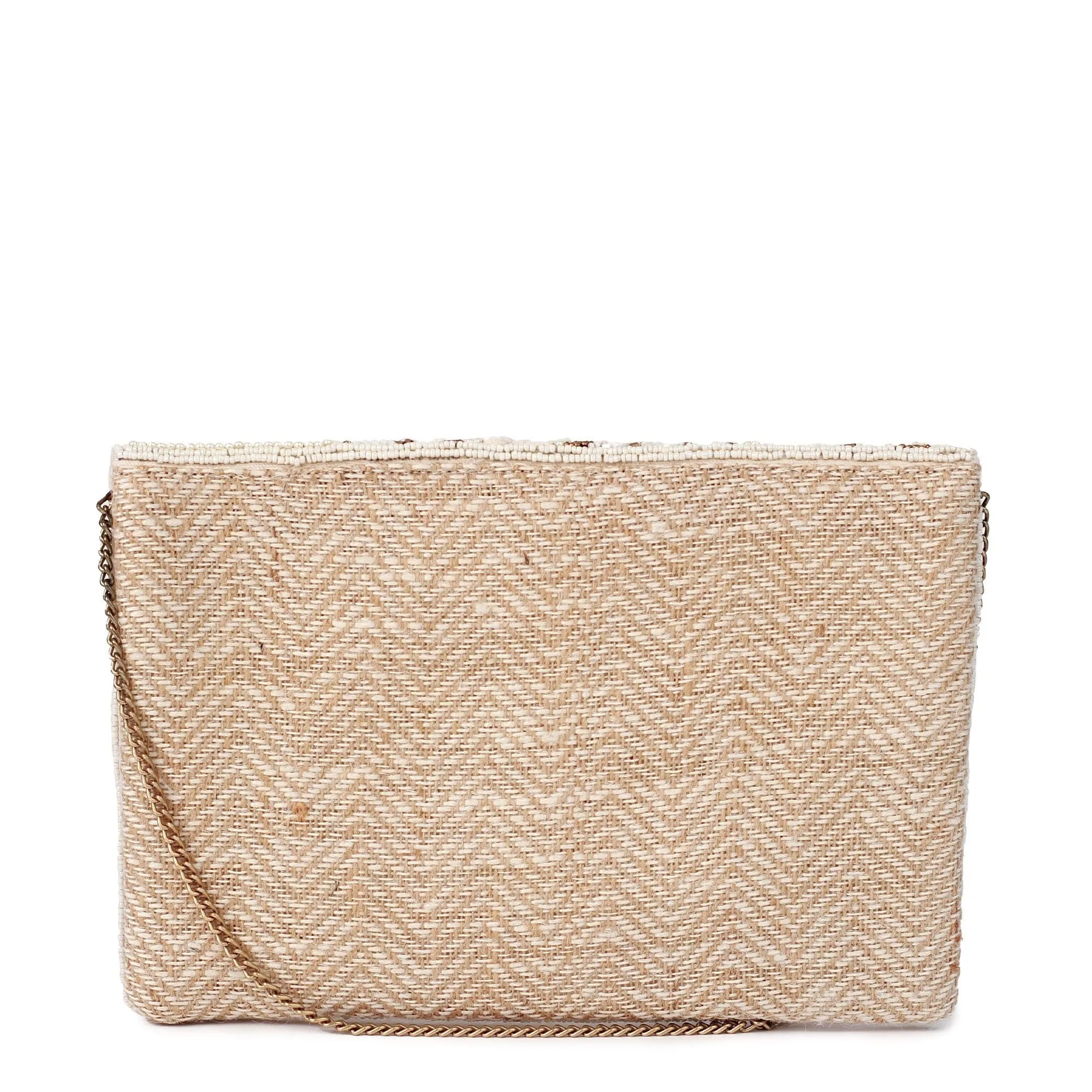 BGAIN14 Boho Pearl Clutch