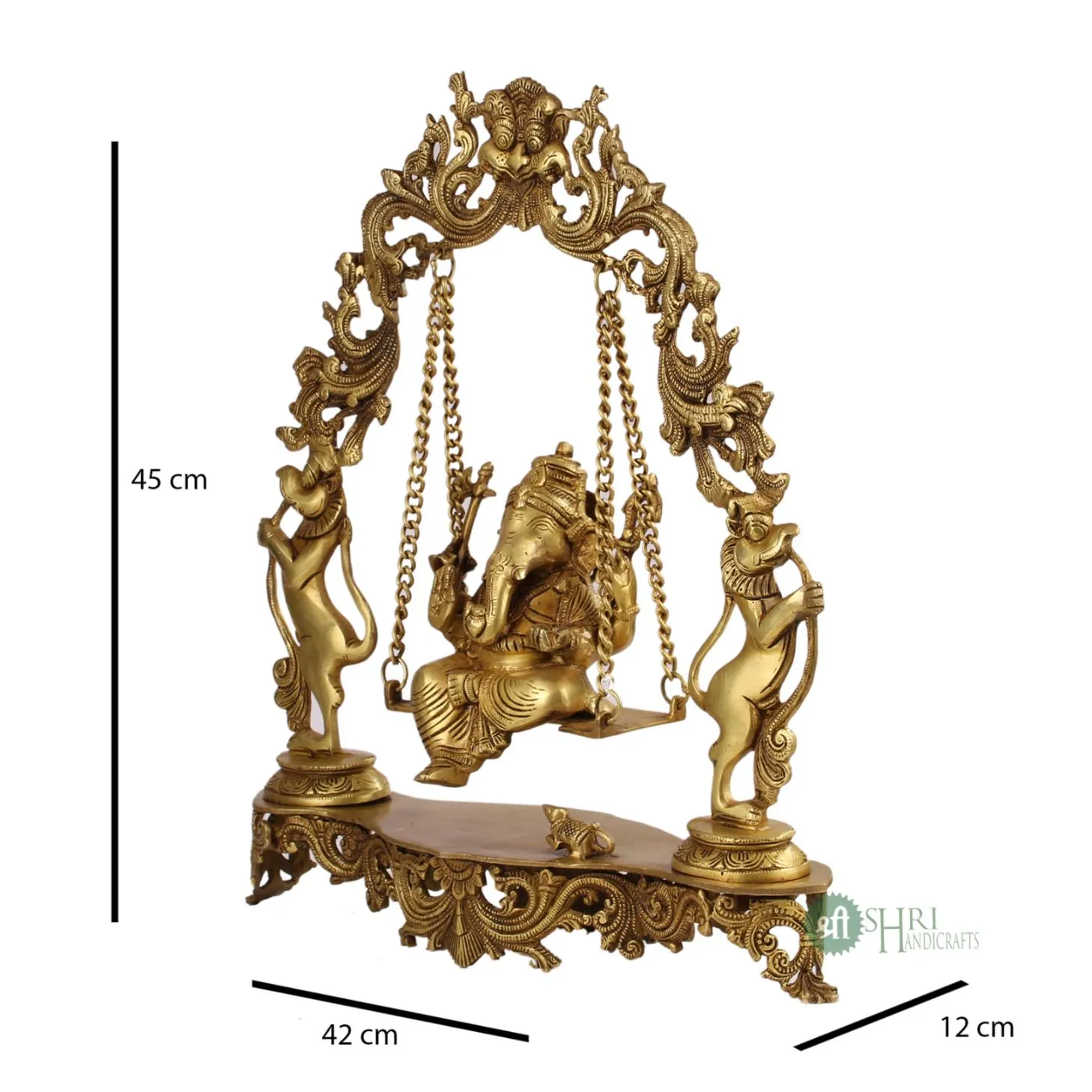 BRASS JHULA GANESH