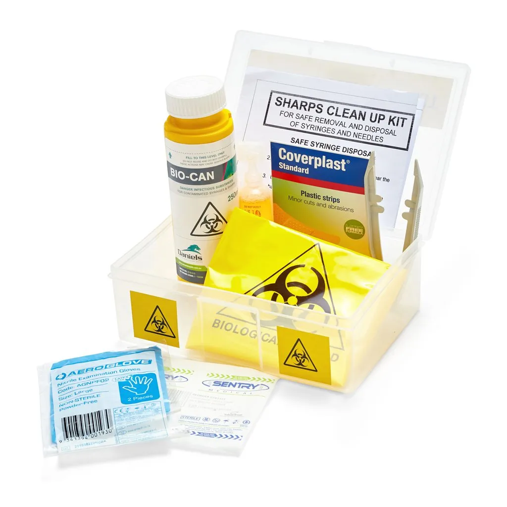 Brenniston Sharps Clean-Up Kit Small