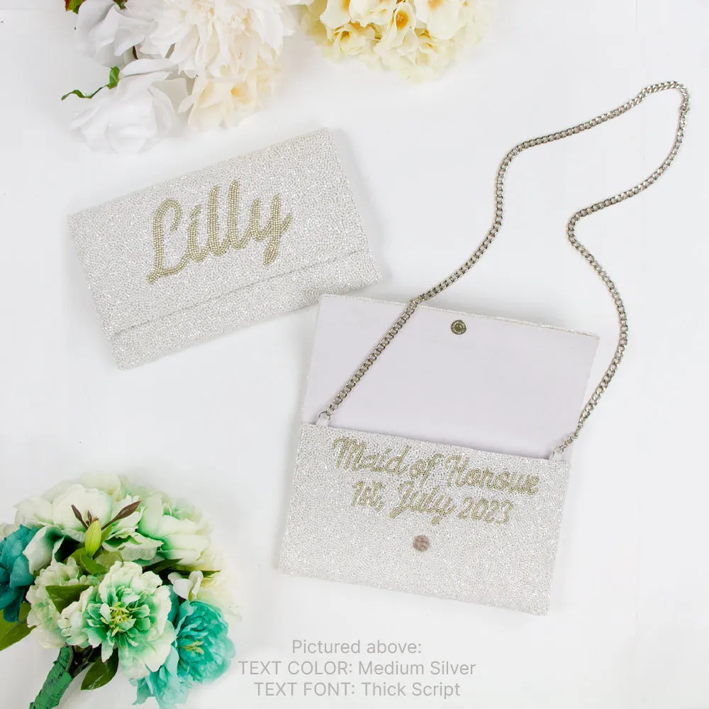 Bridesmaid Gift Clutch Bag (LHFC)