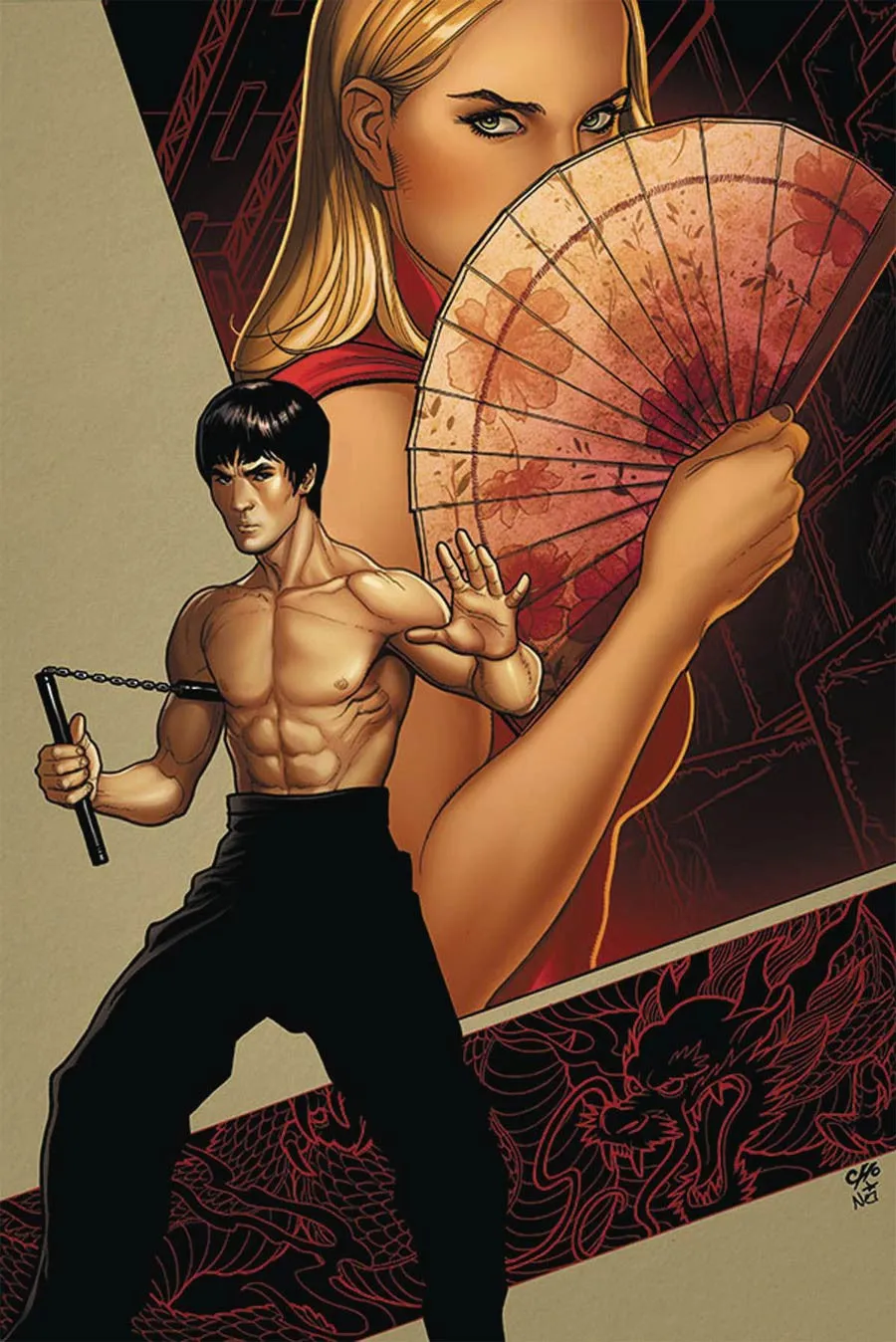 Bruce Lee Dragon Rises #1 Cover B Frank Cho !!!