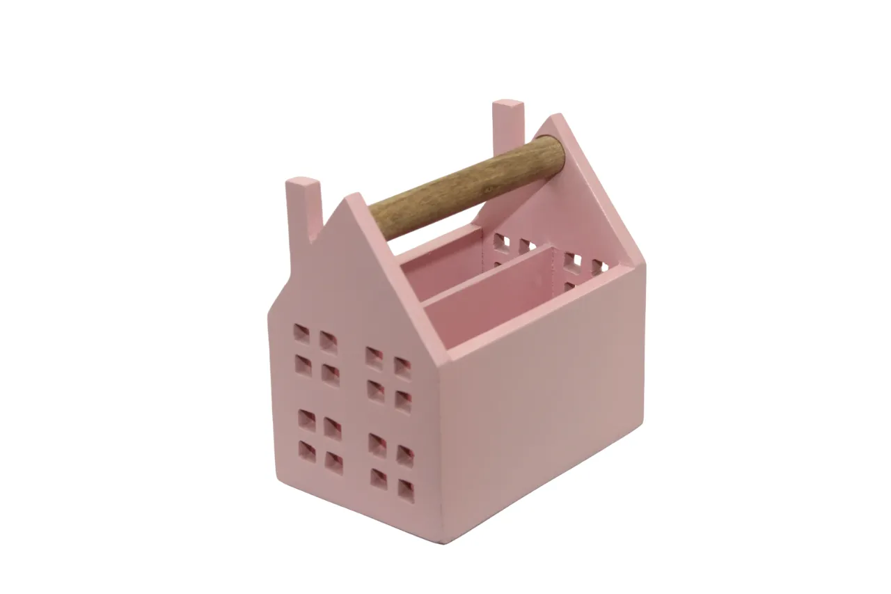 Building Desk Organizer - Pink