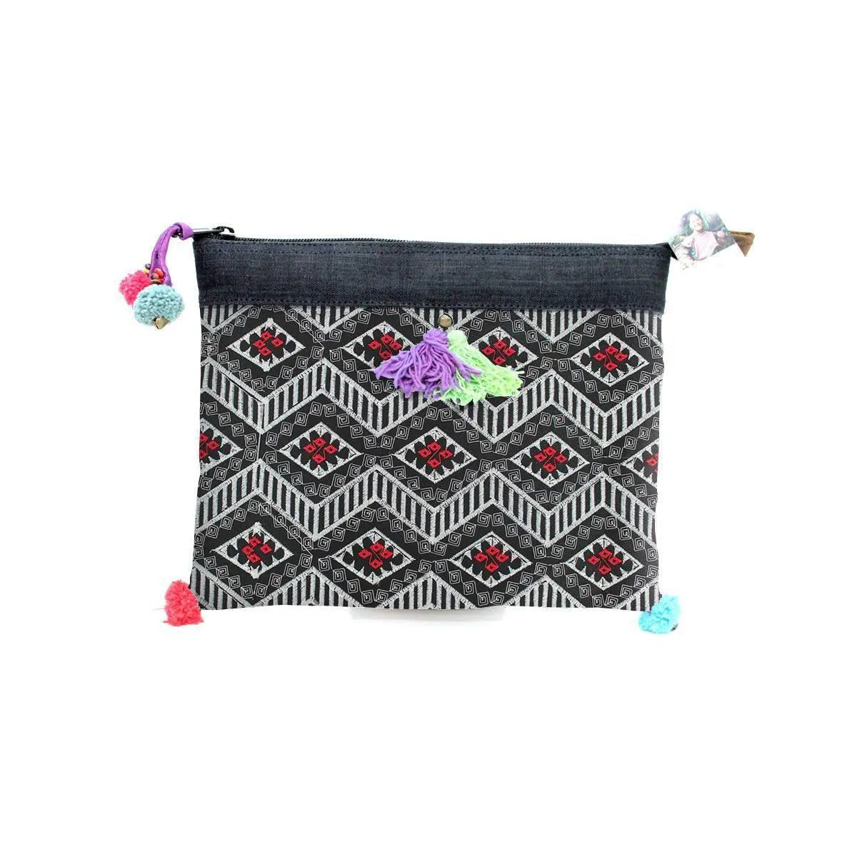 BUNDLE: Embroidered Clutch 3 Piece - Thailand