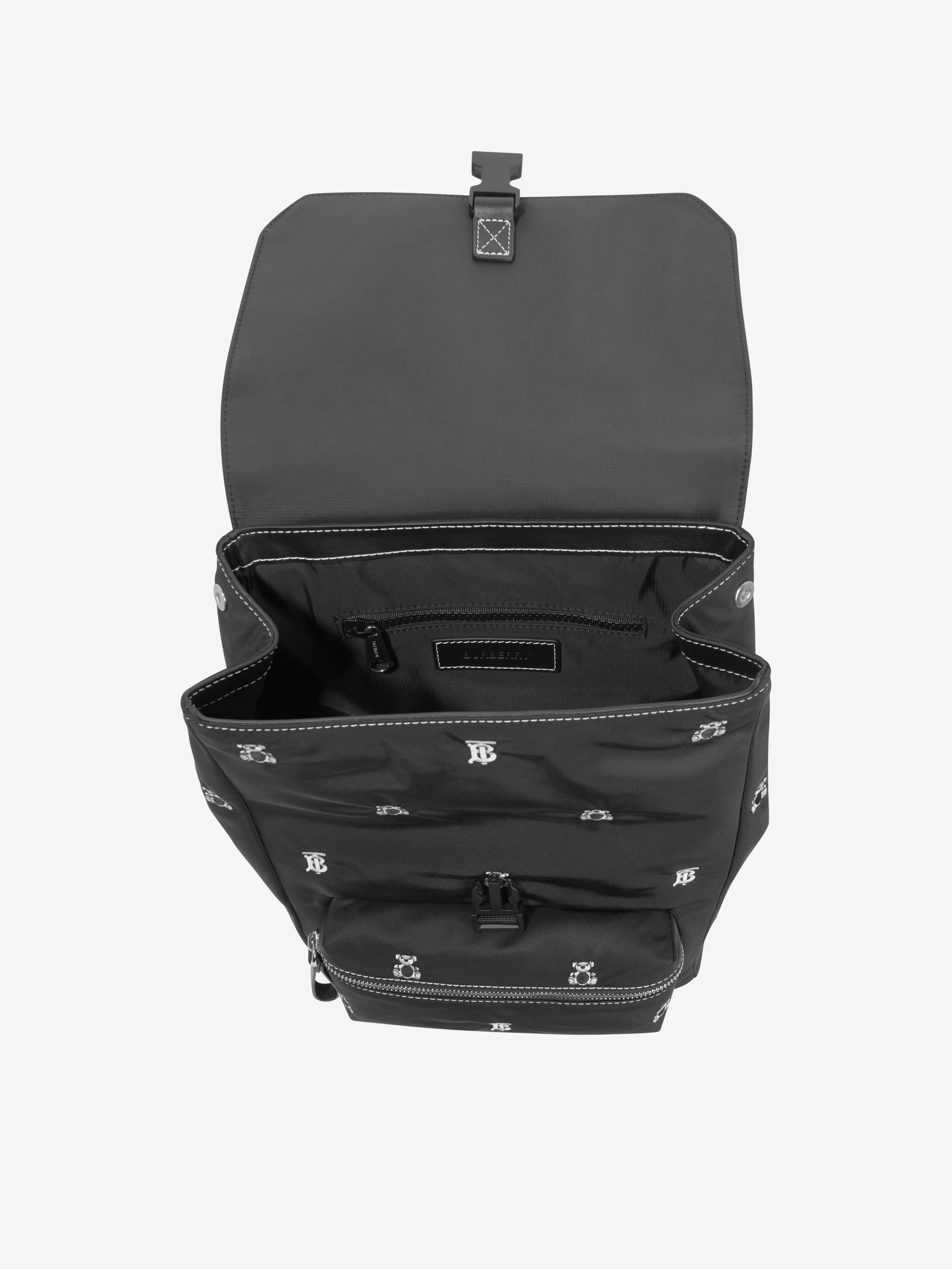 Burberry Kids Dewey Backpack In Black