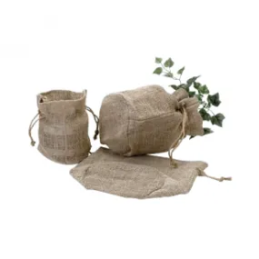 Burlap Plant Bag 7.5" x 6" x 4"