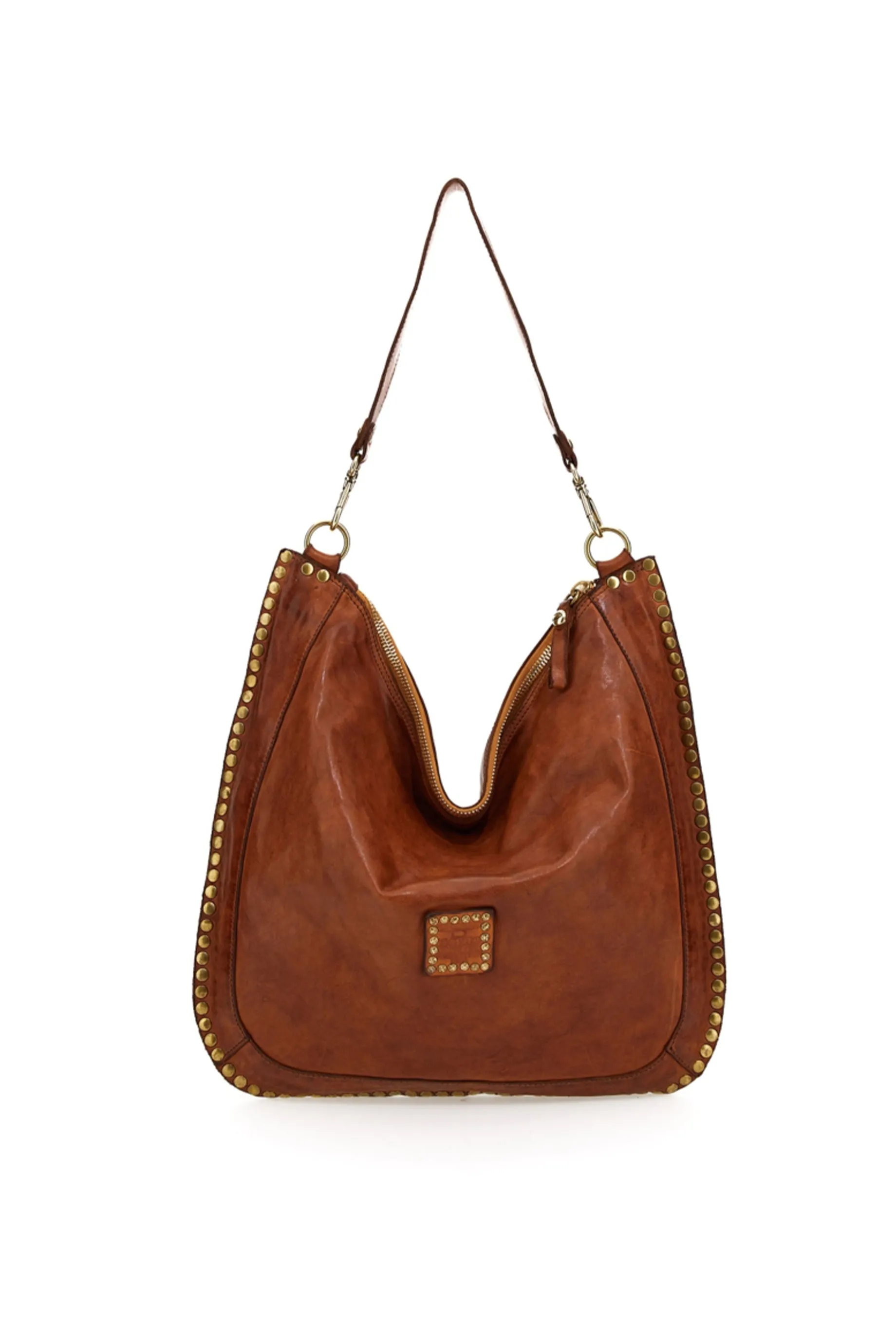 Campomaggi Studded Bag - Cognac