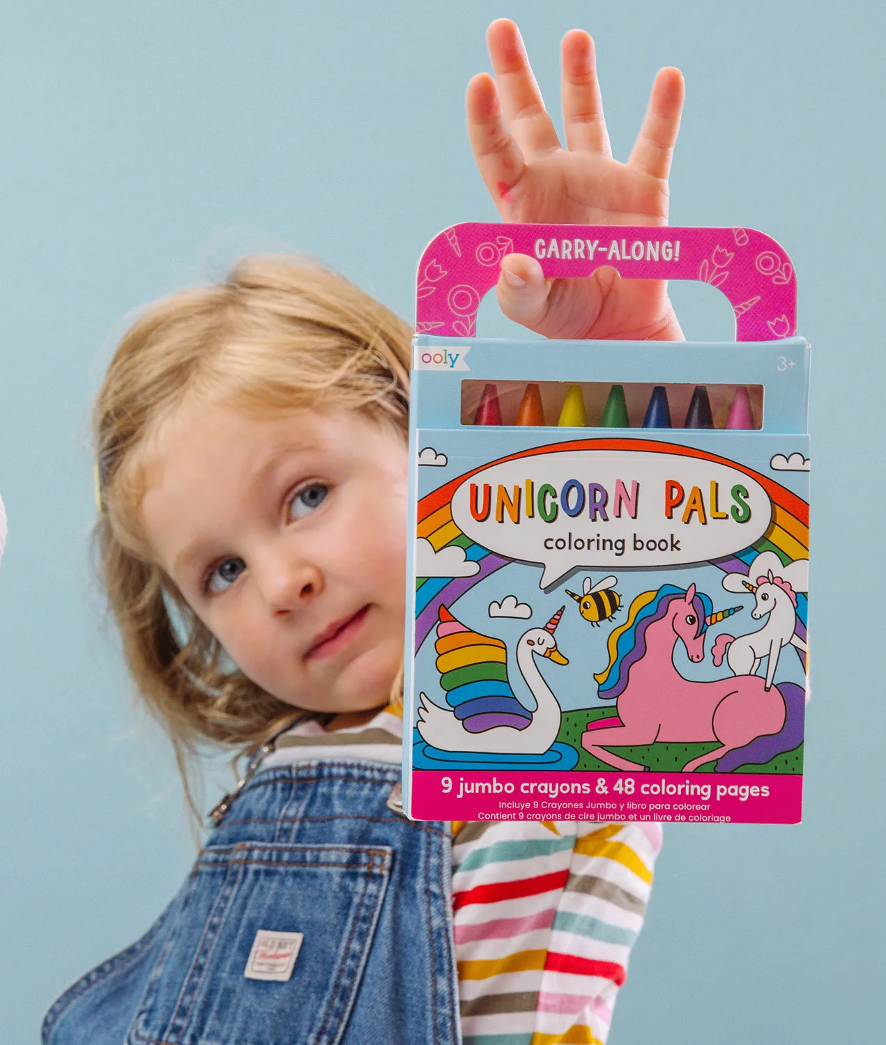 Carry Along Unicorn Pals Coloring Book and Crayon Set