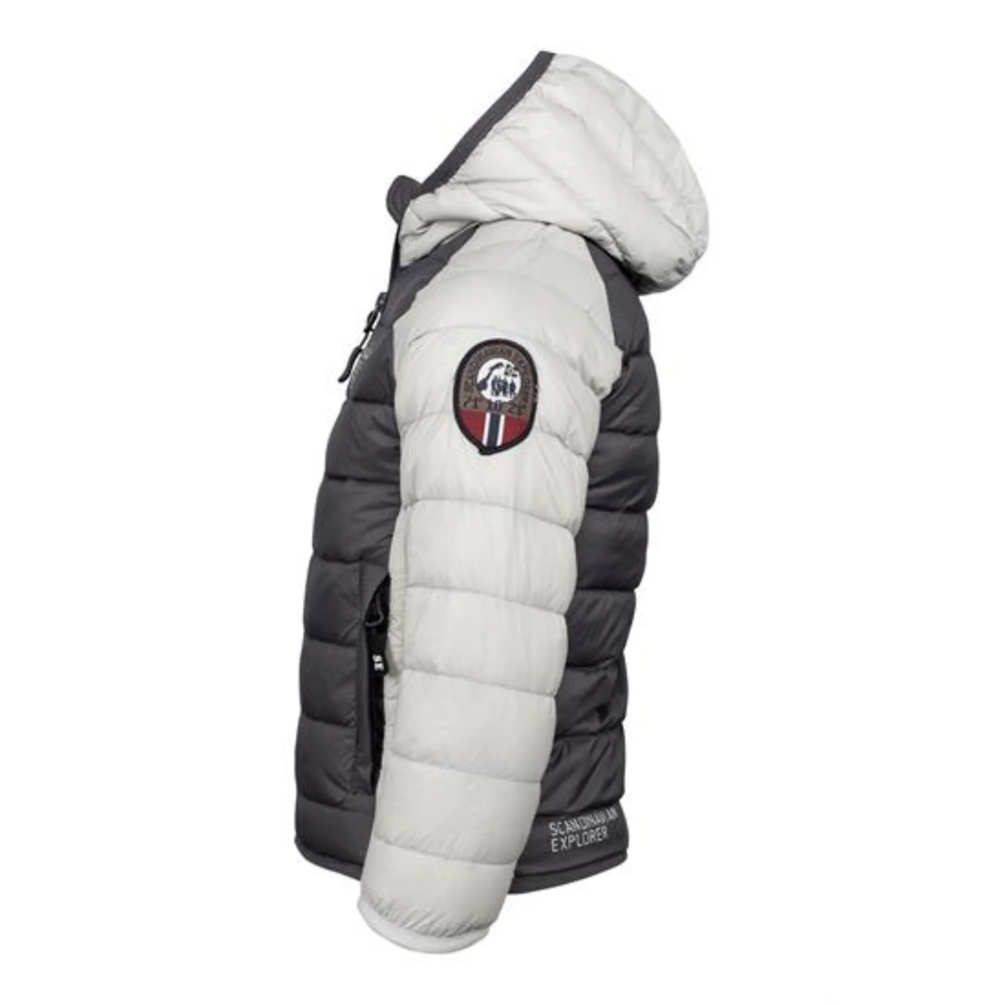 Children's Ultra Light Down Jacket - Grey