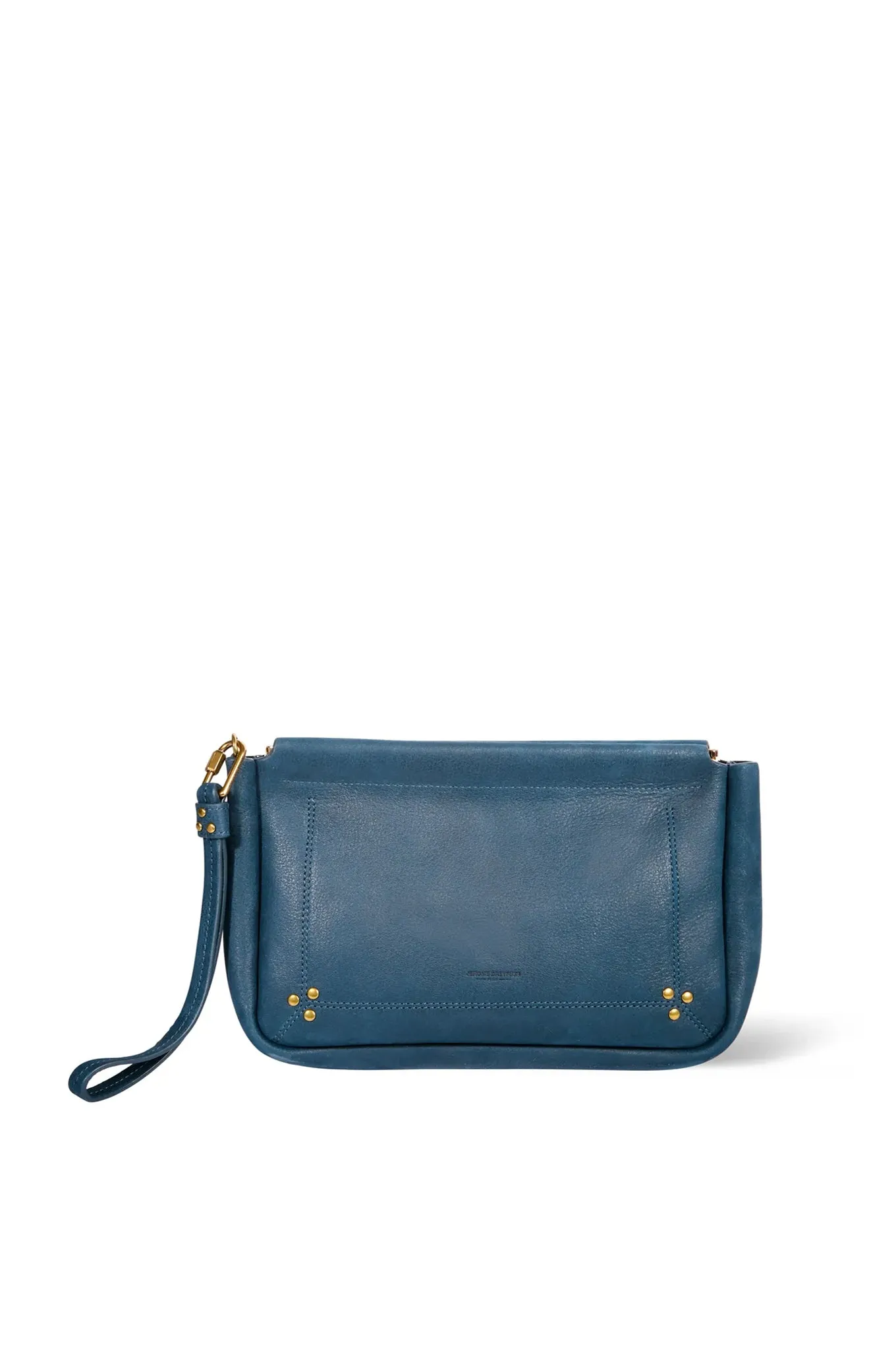 Clap L Wristlet in Noircie Night Blue