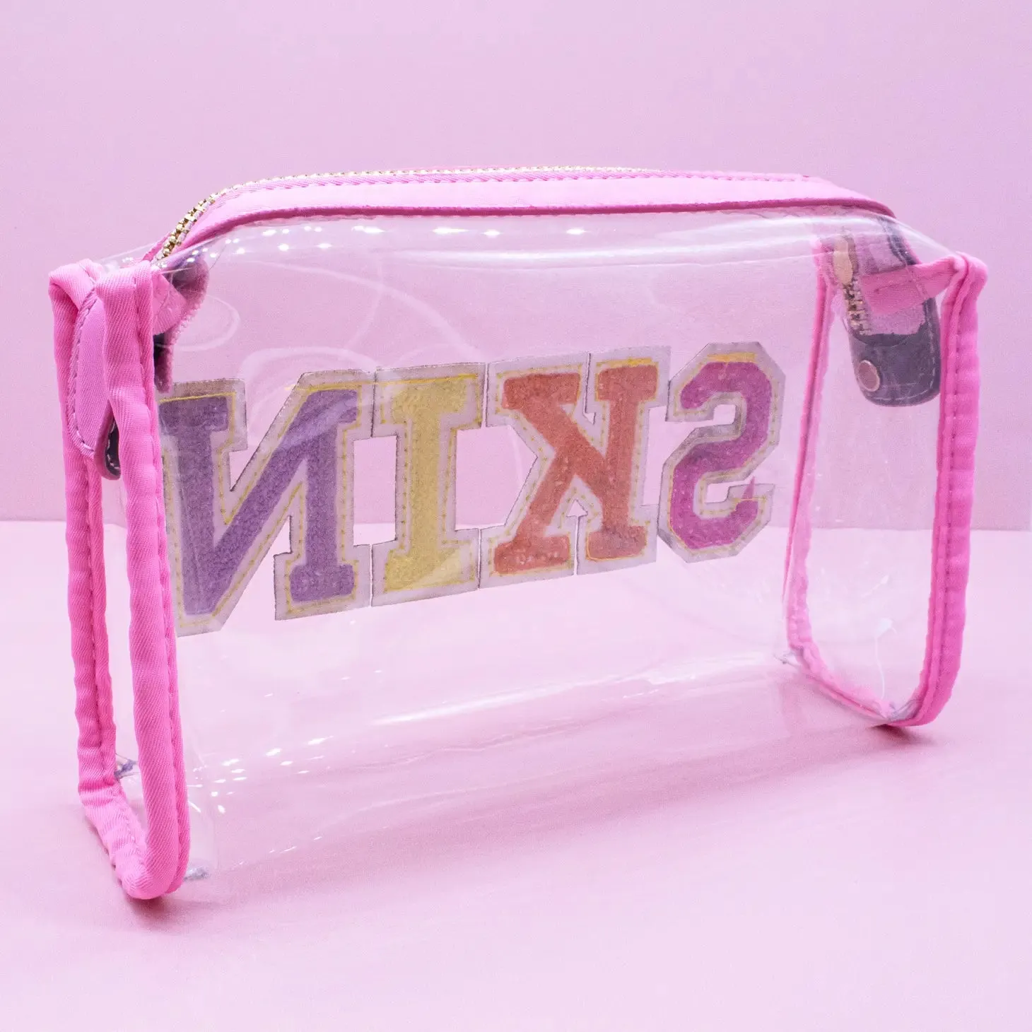 CLEAR 'SKIN' POUCH