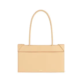 Click Medium Foldable Shoulder Bag - Apricot